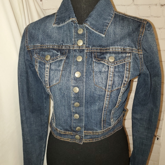 Highway Cropped Denim Jacket Highway Jackets Coats Highway Cropped